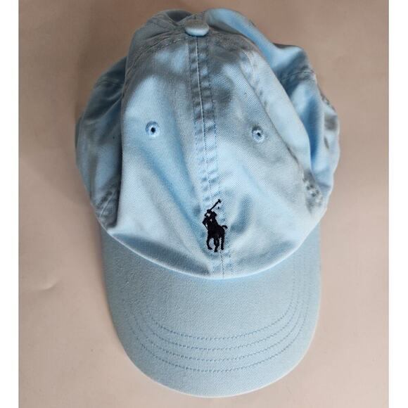 Polo Ralph Lauren #3 Big Pony Logo Adjustable MCMLXVII Light Blue Hat - Picture 1 of 3